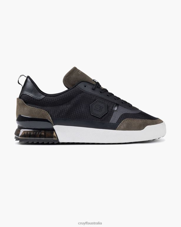 Contra Cruyff Men Black/Green R2H8T1314 Sneakers