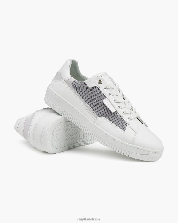 Joan Respiro-Soft Mesh/Matt Leather Cruyff Men White R2H8T841 Sneakers