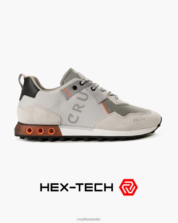 Superbia Hex-Tech Cruyff Men Light Grey R2H8T232 Sneakers