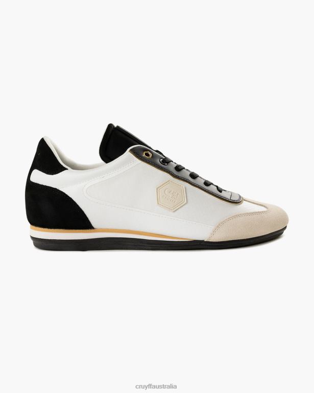 Vanenburg Hex Cruyff Men White/Gold R2H8T118 Sneakers