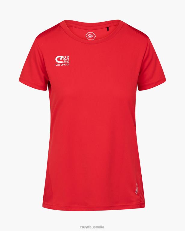 Training Shirt Cruyff Women Red R2H8T1009 Shirt