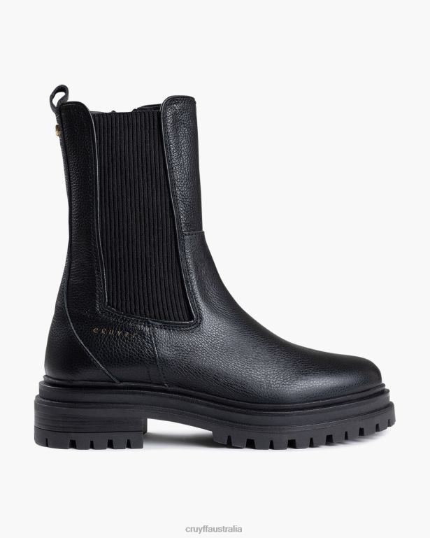 Apollo Chelsea Cruyff Women Black R2H8T1031 Boots