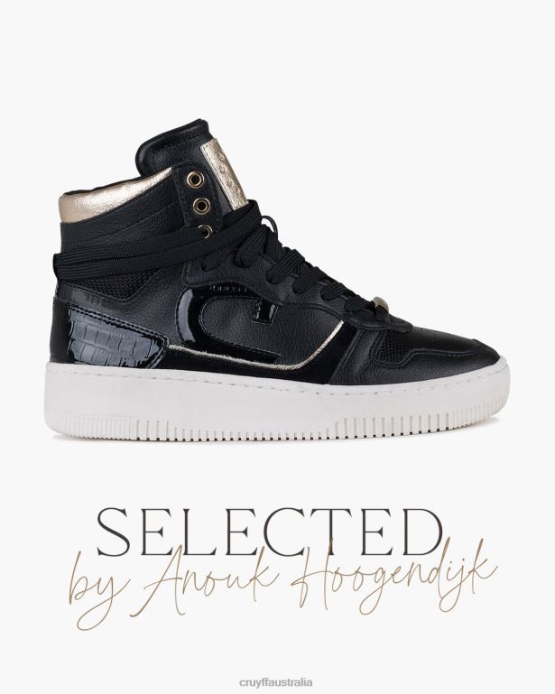 Campo High Lux Cruyff Women Black R2H8T1069 Sneakers