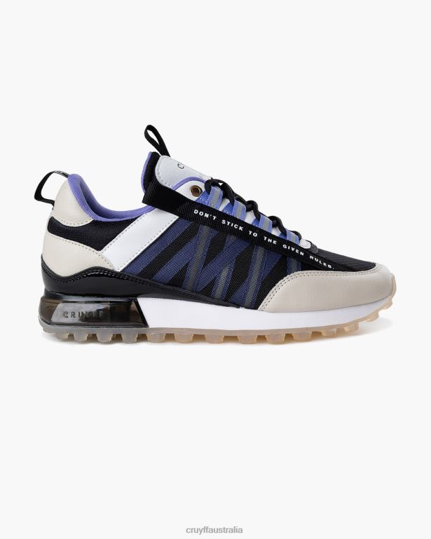 Fearia Cruyff Women Cream/Black/Violet R2H8T1038 Sneakers