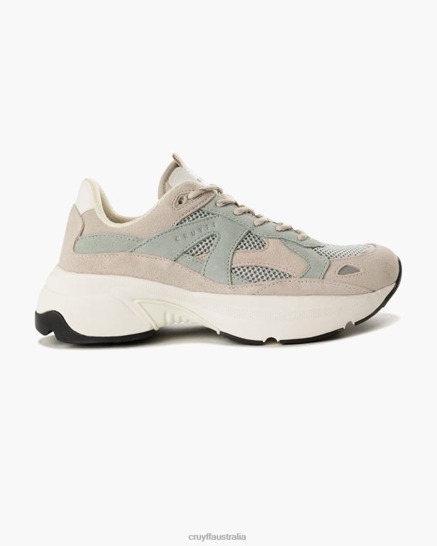 June Cruyff Women Blue/Brown R2H8T980 Sneakers